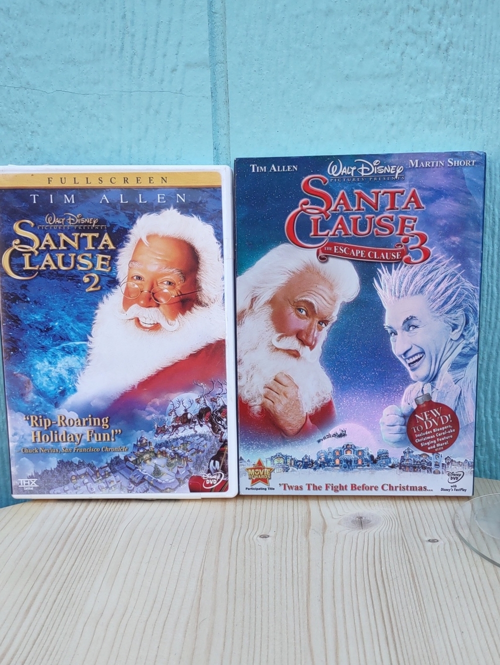 Disney Santa Clause 2 & 3 DVD Set